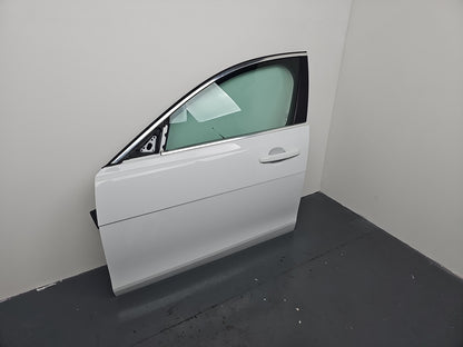 2016 JAGUAR XE X760 R-SPORT NSF LEFT FRONT DOOR LRC NER POLARIS WHITE GENUNE