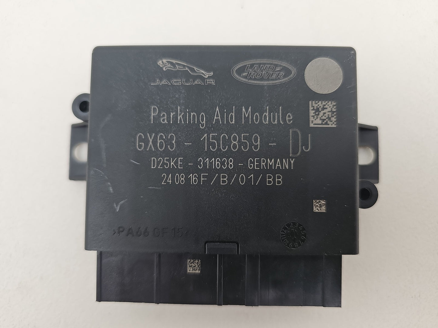 JAGUAR XE X760 PDC PARKING DISTANCE CONTROL MODULE ECU GX63-15C859-DJ 2016