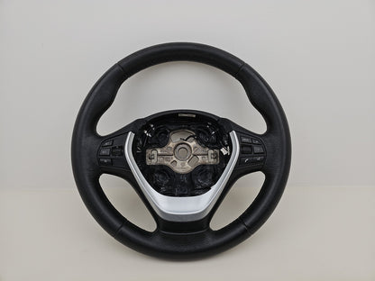 2014 BMW 3 SERIES F30 LEATHER MULTIFUNCTIONAL STEERING WHEEL GENUINE 62560150D