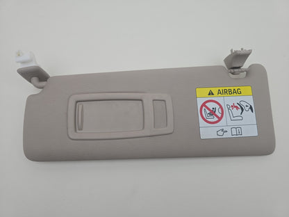 BMW 3 4 SERIES F30 F31 F32 F36 FRONT SUN VISOR PASSENGER LEFT IN CREAM 7322291