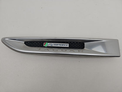 JAGUAR XE 2016 R SPORT NSF PASSENGER SIDE FRONT WING CHROME GRILL GX7M280B11