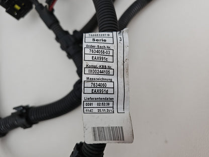 BMW F30 Engine Automatic Gearbox Module Wiring Cable Loom Harness 7634058 OEM