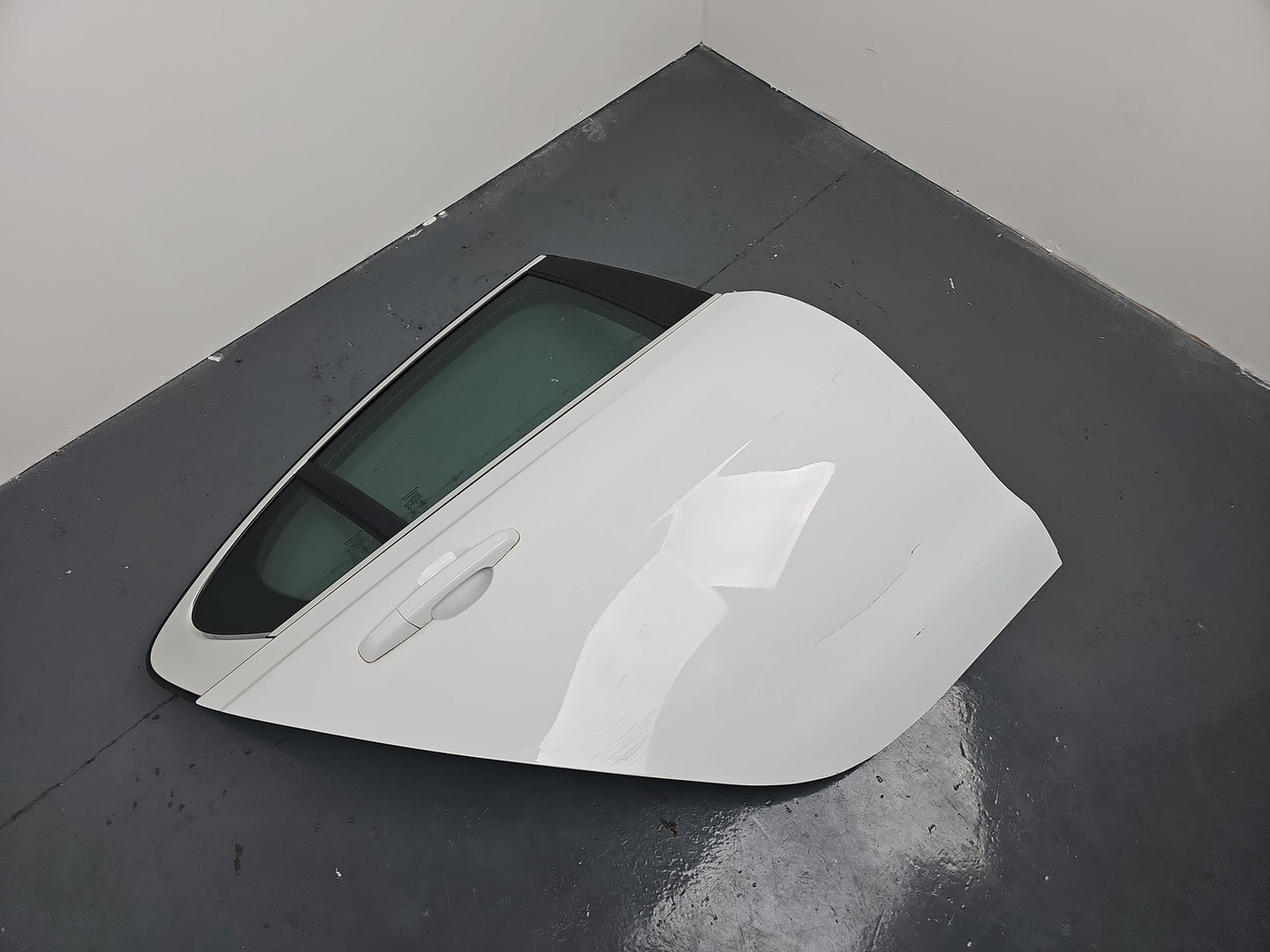 2016 JAGUAR XE X760 R-SPORT OSR RIGHT REAR DOOR LRC NER POLARIS WHITE OEM GENUNE