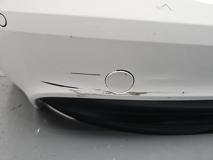 JAGUAR XE X760 COMPLETE REAR BUMPER WITH SENSORS IN LRC NER POLARIS WHITE 2016