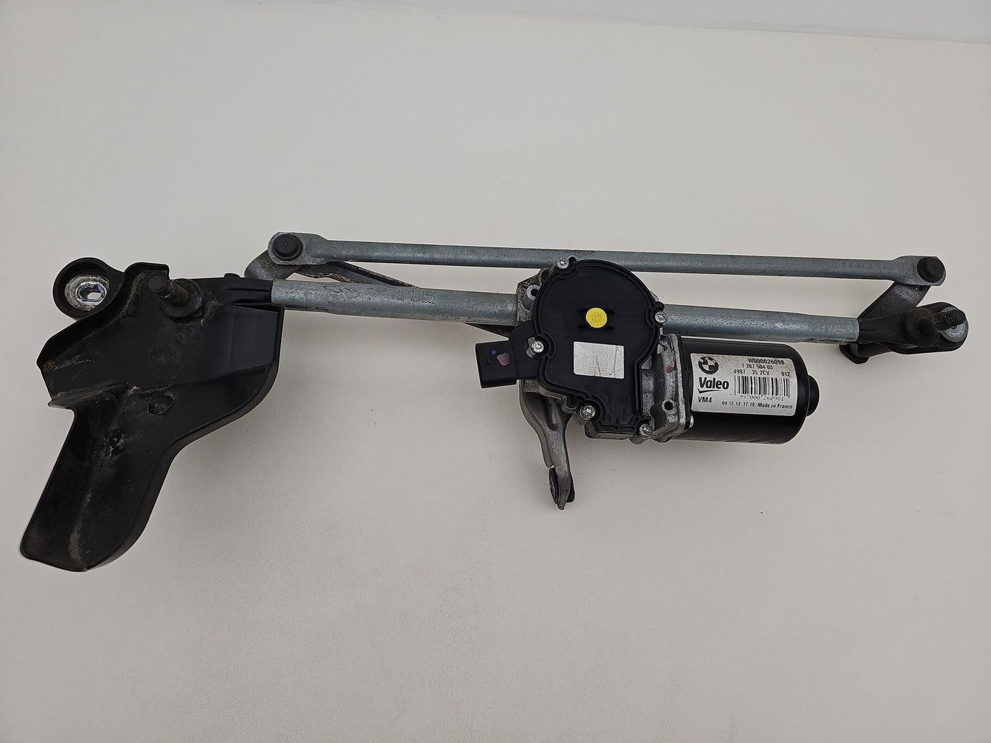 2014 BMW 3 SERIES F30 AUTO FRONT WIPER MOTOR & LINKAGE 726750403
