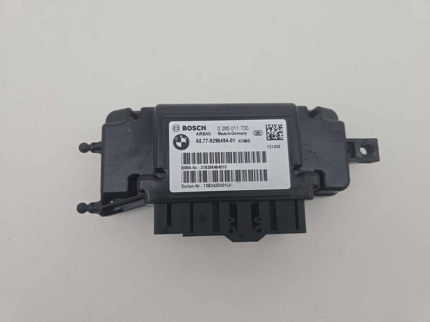 BMW F20 F21 F22 F30 F31 F32 Control Unit Airbag Ecu 9296494