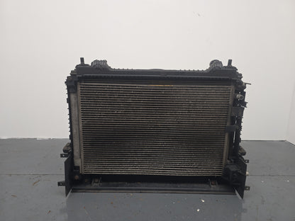 JAGUAR XE 2015-2020 2.0LTR DIESEL A/C AND WATER RADIATOR AND FAN GX73-19710-BC