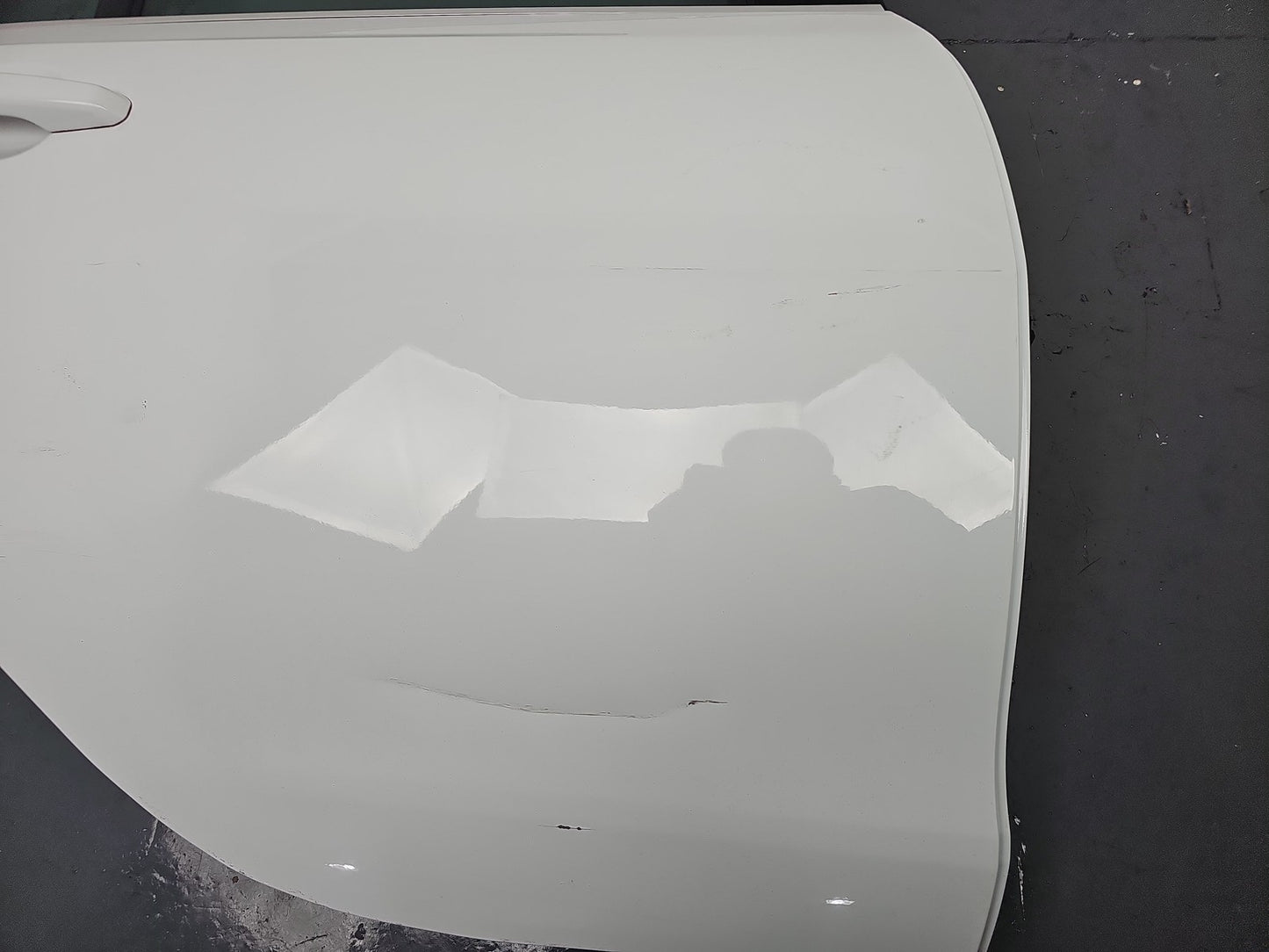 2016 JAGUAR XE X760 R-SPORT OSR RIGHT REAR DOOR LRC NER POLARIS WHITE OEM GENUNE