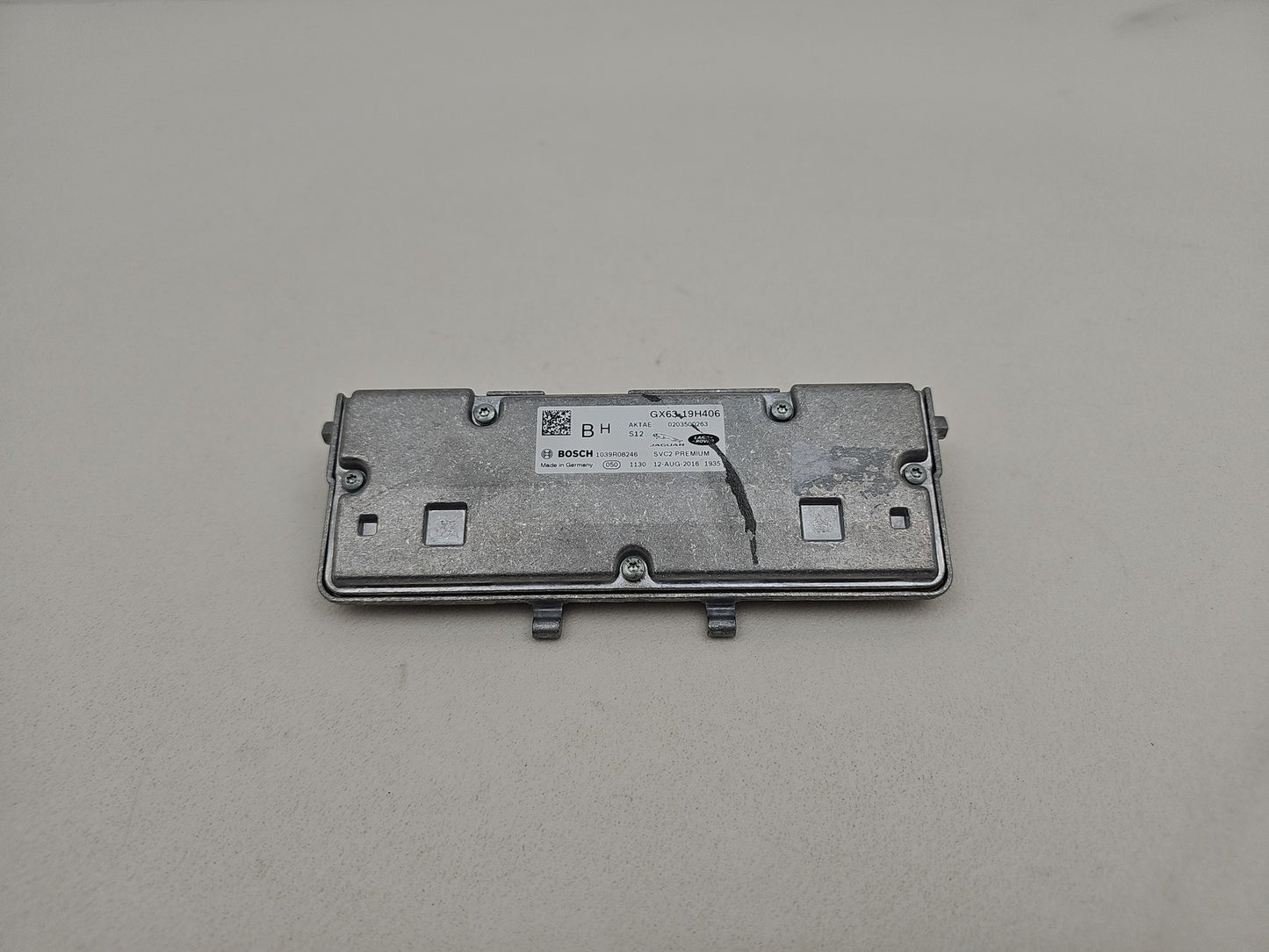 JAGUAR XF X260 FRONT LANE ASSIST CAMERA MODULE UNIT GX63-19H406 2016