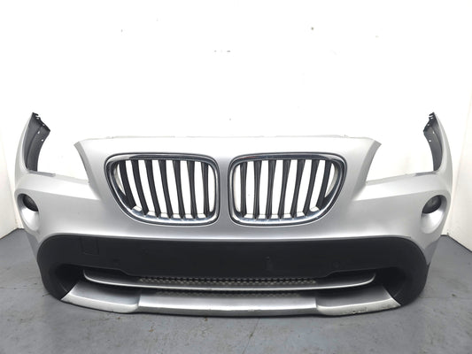 Bmw X1 Xdrive20d Se Auto Front Bumper 2009-2015 Titanium Silver Metallic 354