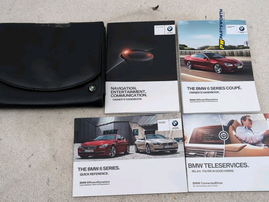BMW 6 SERIES 640D M SPORT GRAN COUPE F13 OWNERS MANUAL HANDBOOK 2012-2018 1
