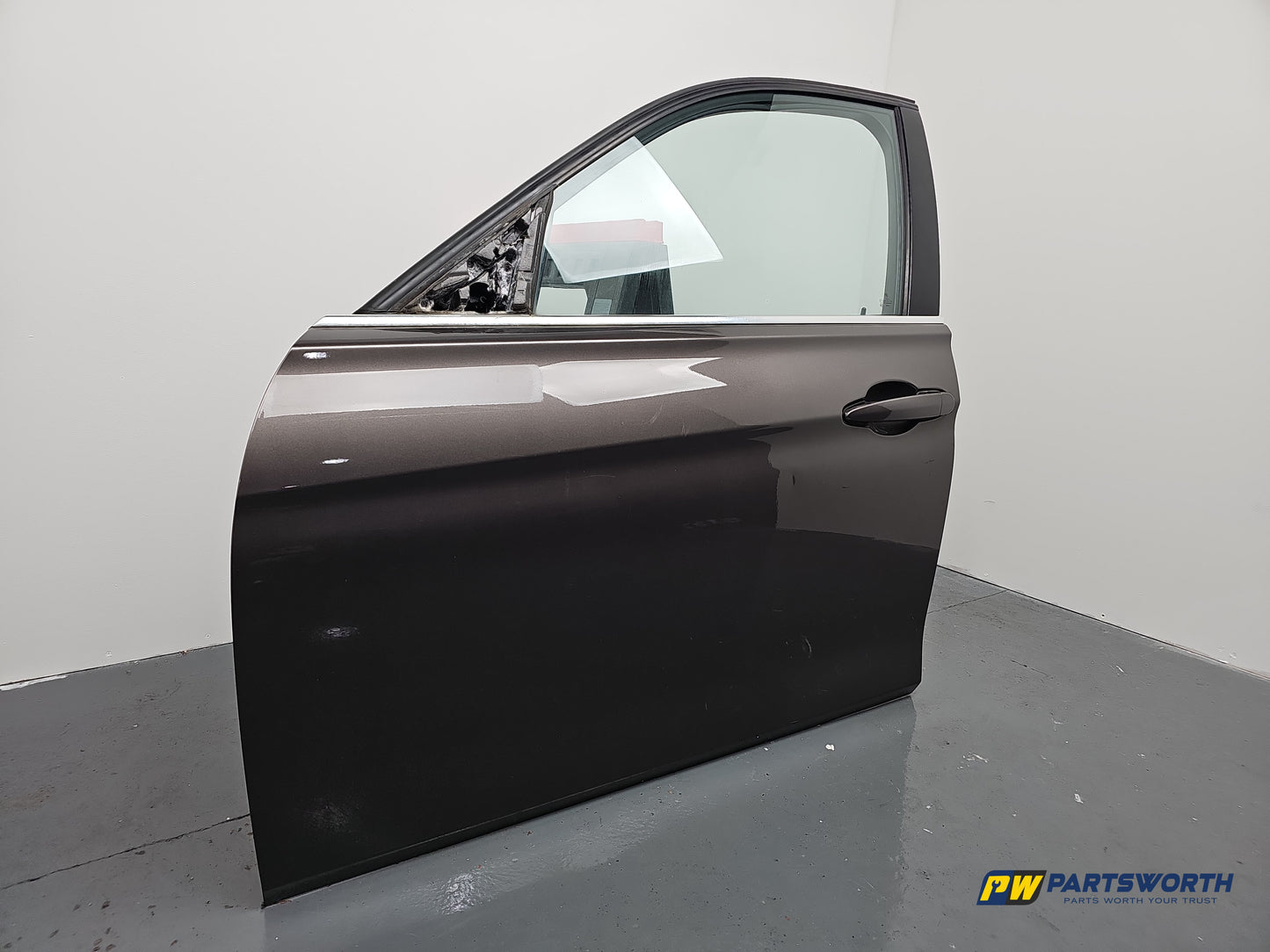 Bmw 3 Series F30 Saloon Door Front Lh Passenger Side B65 Brown 2012-2015 - photo 6