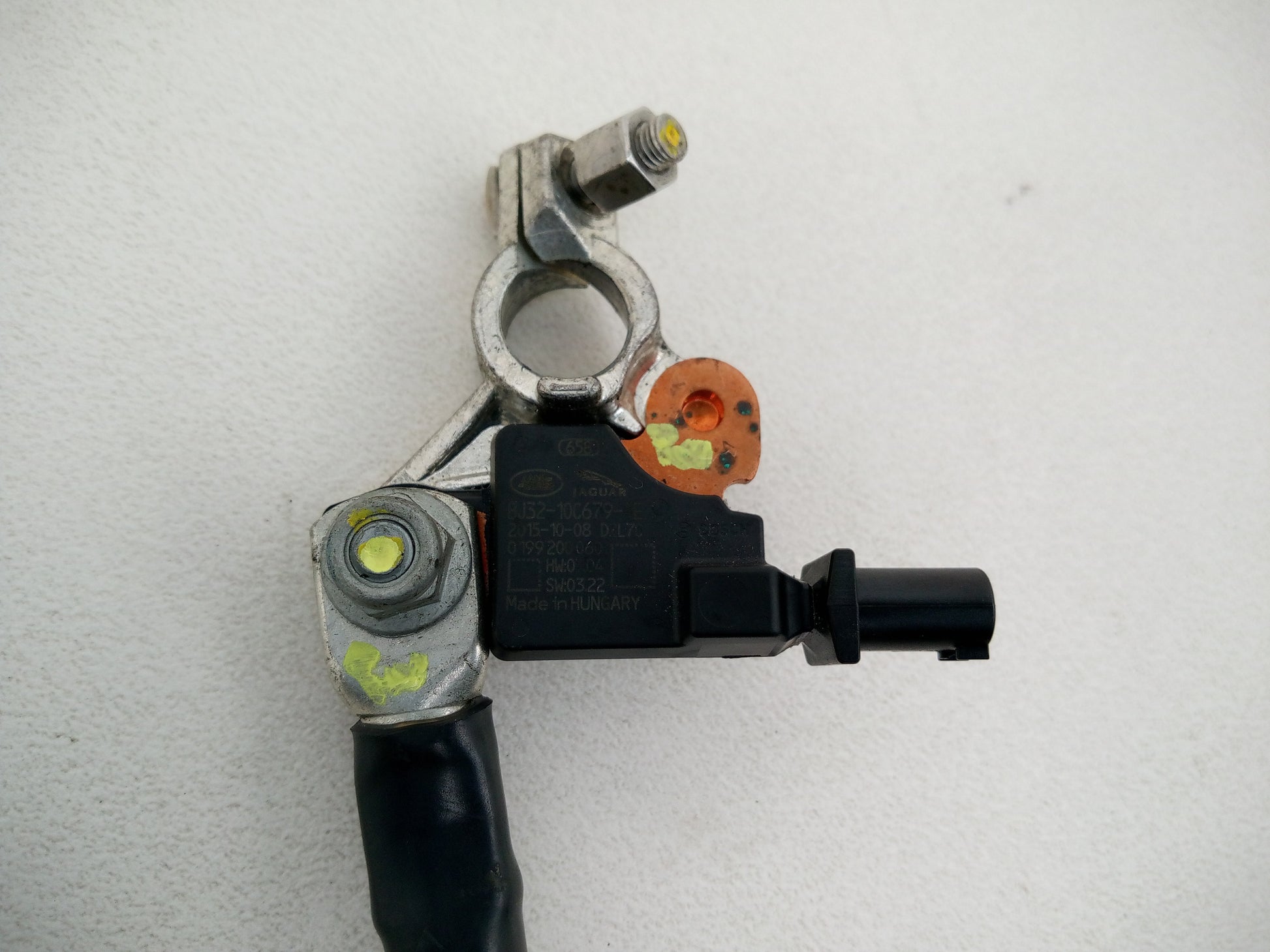 Negative battery terminal  3