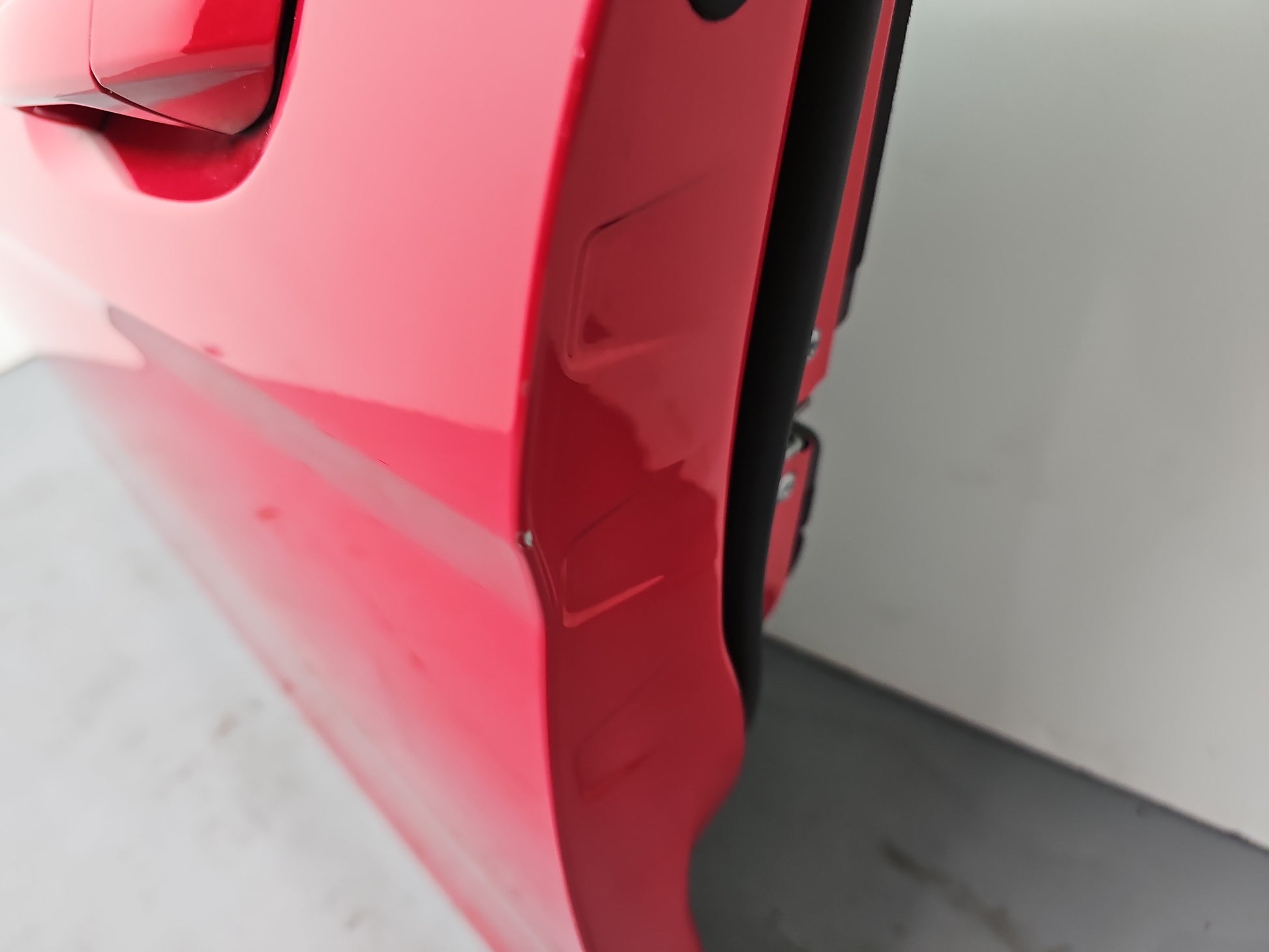 Mercedes-Benz W204 Saloon C Class Door Front Lh Left Red 590 Opal Fire 2012-14 - photo 5