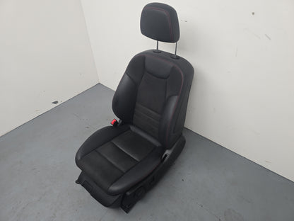 Mercedes-Benz C250 Amg Seat Front Lh Left Black With Red Stiching 2007-2014 - photo 3
