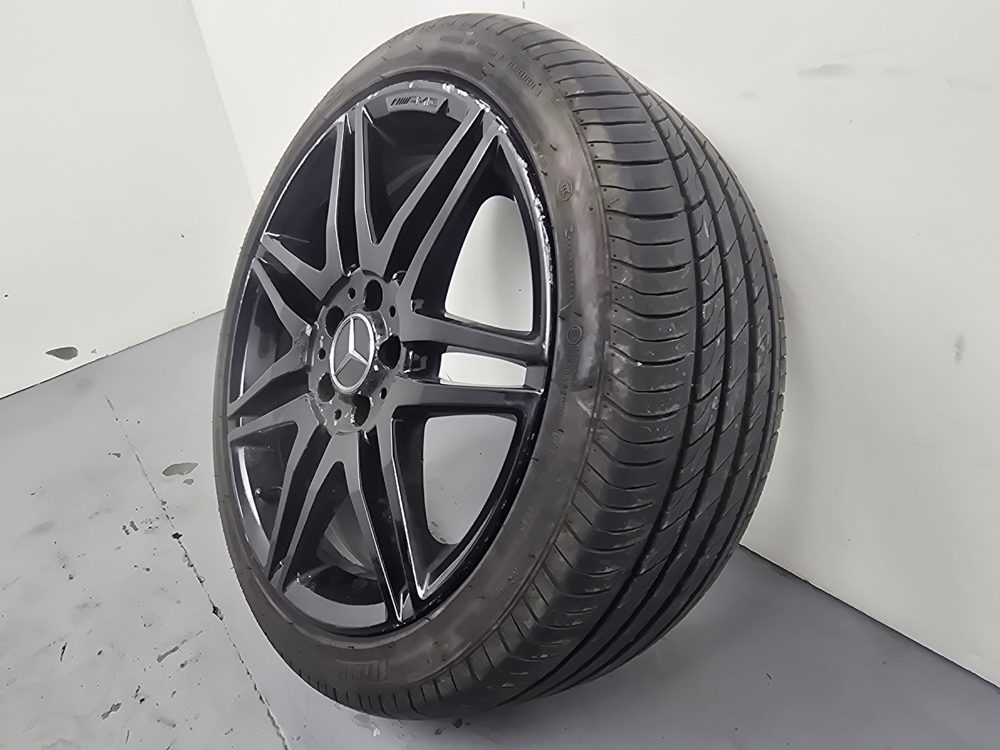 Mercedes-Benz C Class Amg W204 Front 7.5j Alloy Wheel Black A2044010604 - photo 3