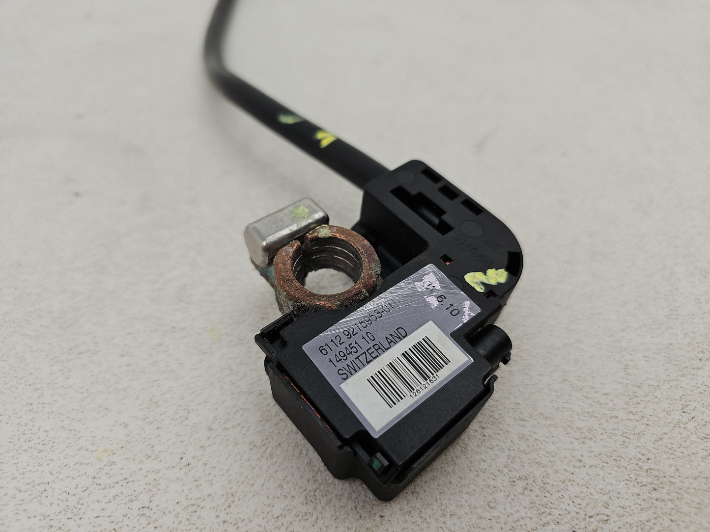 Negative battery terminal  3