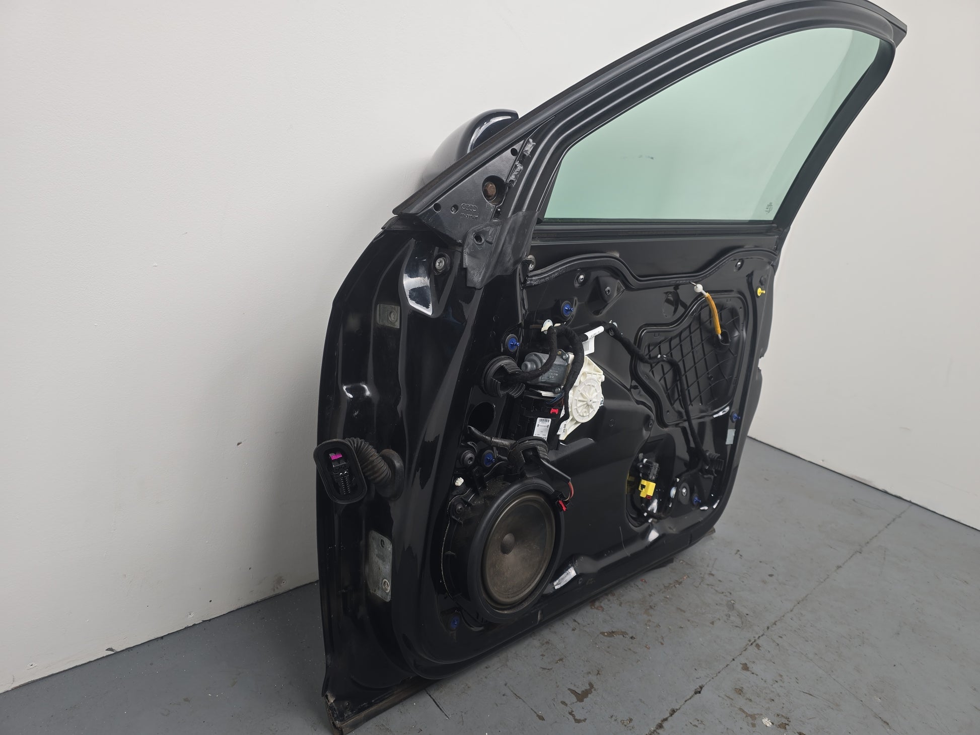 Audi A3 8p 5door Nsf Right Driver Side Front Door Mirror Black Lz9y - photo 9