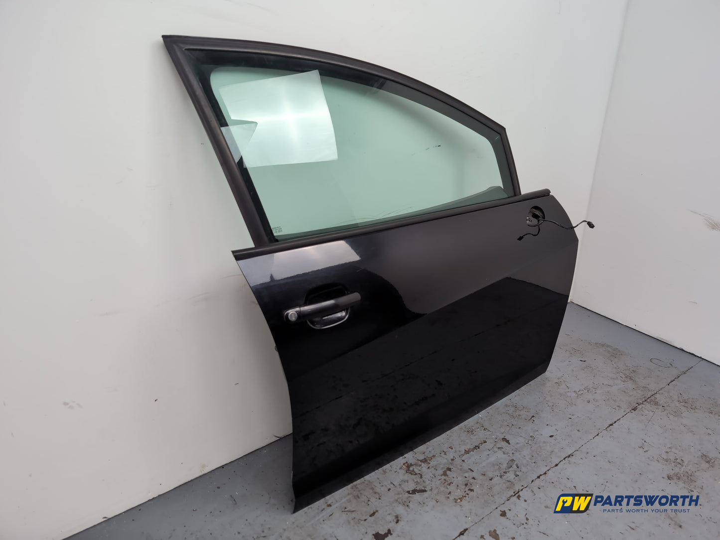 Seat Ibiza 6j/6p Estate Door Right Front Driver Side Black Lz9y 2010-2014 - photo 3