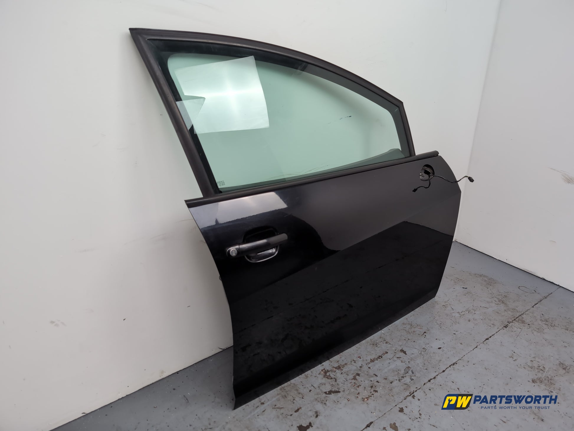 Seat Ibiza 6j/6p Estate Door Right Front Driver Side Black Lz9y 2010-2014 - photo 3