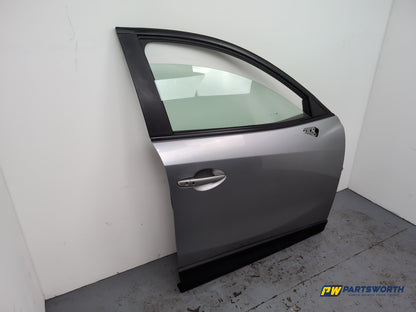 Mazda Cx-5 Ke Mk1 Front Door Right Drivers Side Metallic Silver 45p 2012-2016 - photo 3