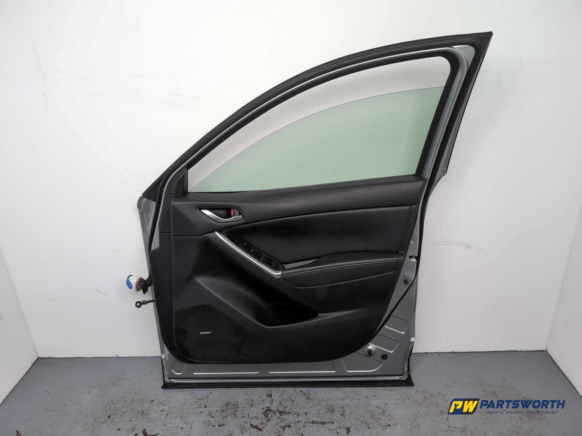 Mazda Cx-5 Ke Mk1 Front Door Right Drivers Side Metallic Silver 45p 2012-2016 - photo 9