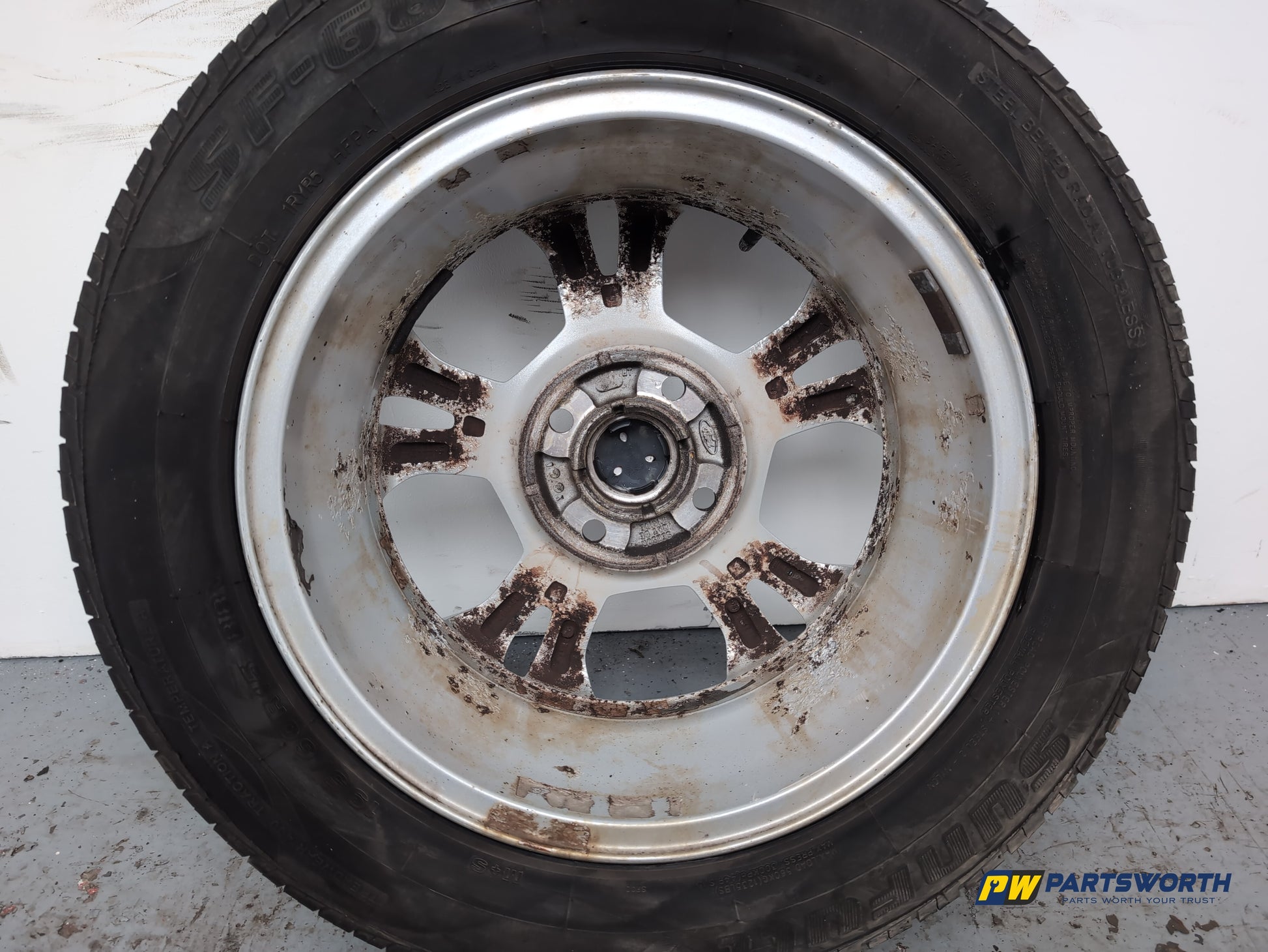 Ford Fiesta / B-Max Zetec Turbo Alloy Wheel 195/60 R15 6jx15h2 2012-2017 - photo 9