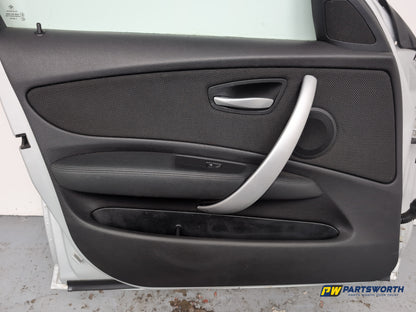 Bmw 1 Series E87 M Sport Door Front Lh Passenger Side Silver 354 2007-2009 - photo 9