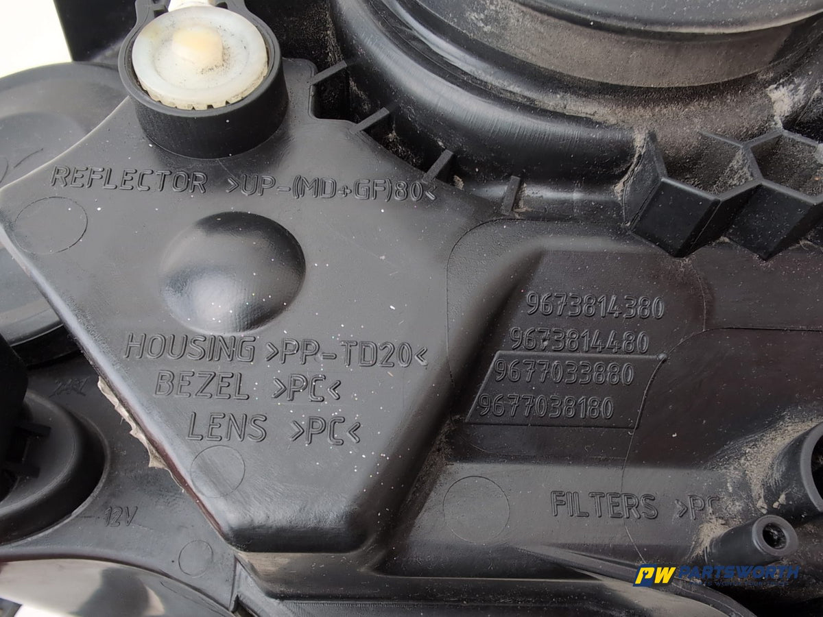 Headlamp RH 9