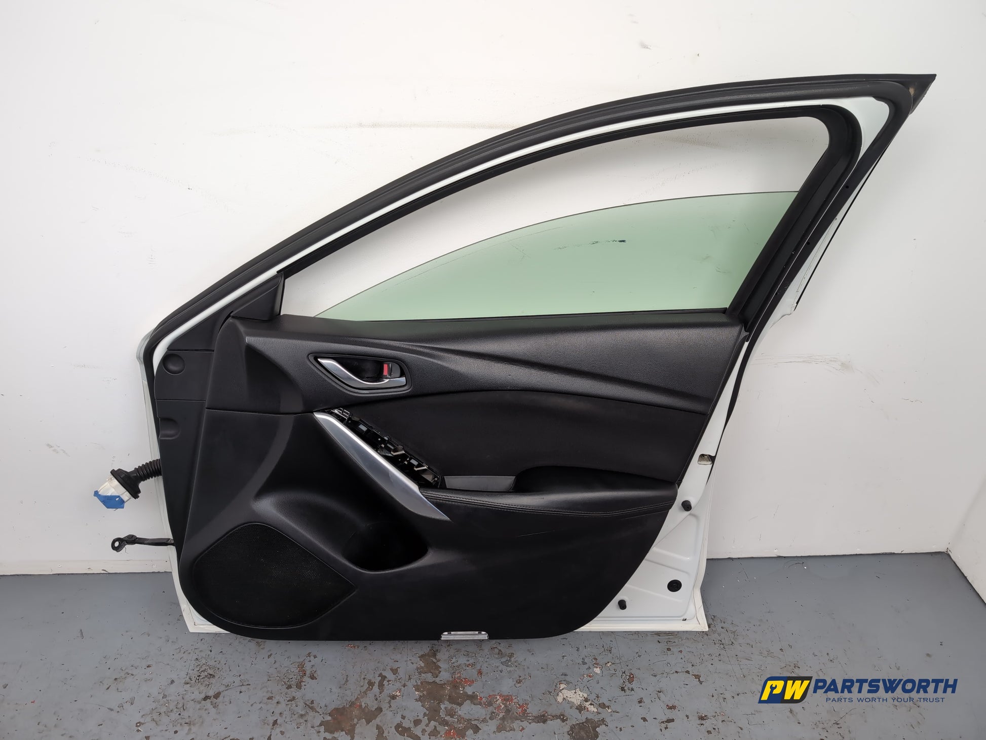 Mazda 6 Gjgl Door Front Rh Driver Side Snowflake White Pearl Ghl4 2012-2022 - photo 9