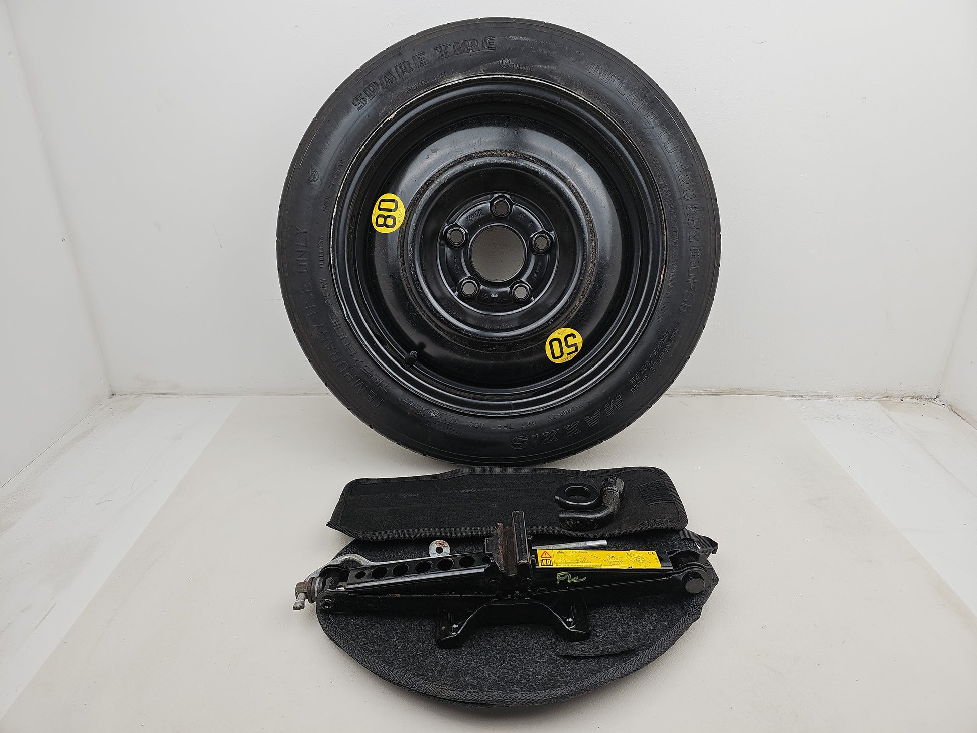 Space Saver Spare Wheel and Tool Kit  3