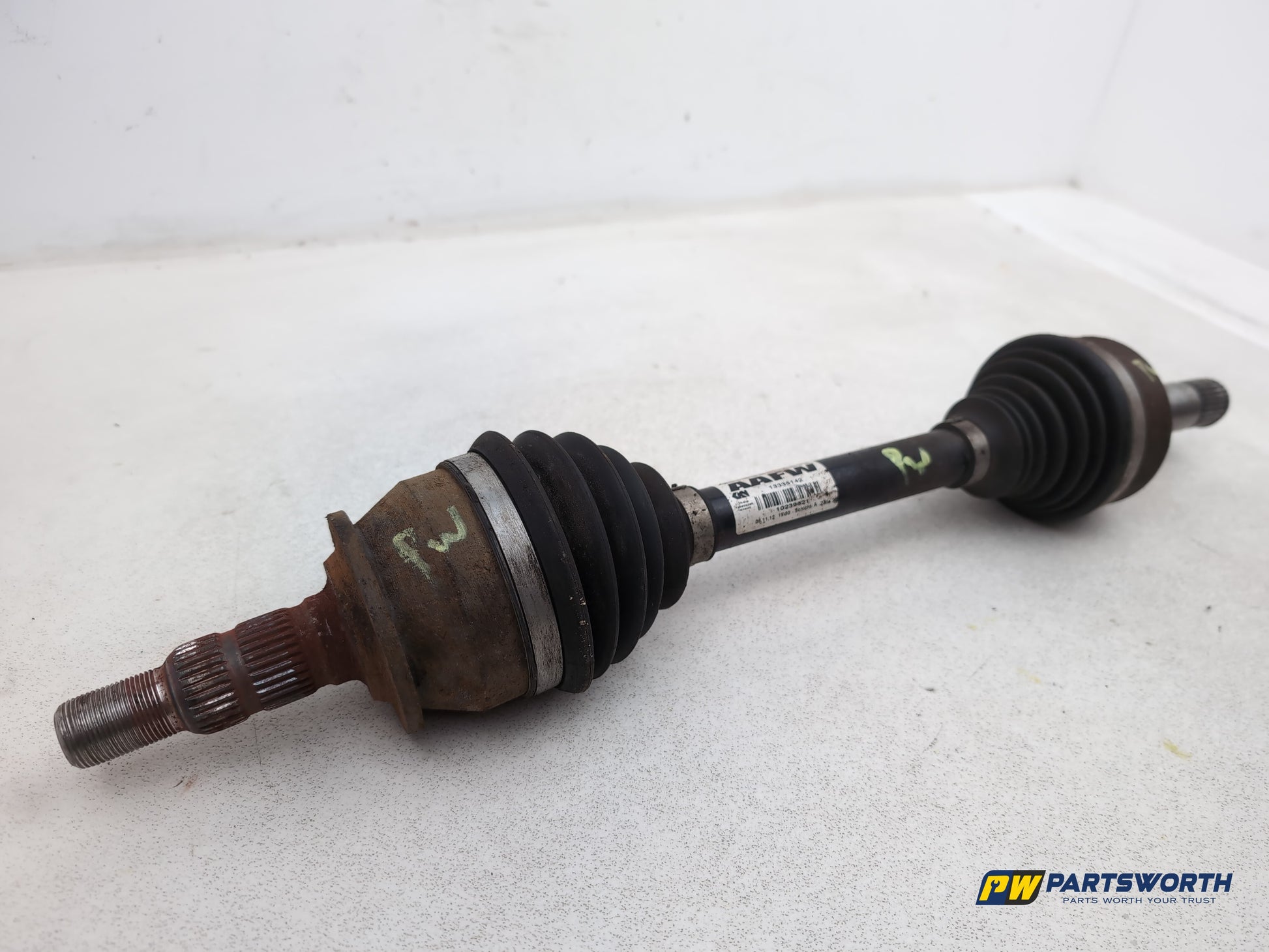 Driveshaft Front LH 3