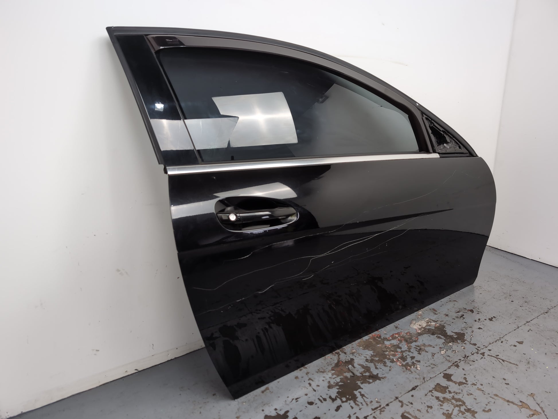 Mercedes-Benz C204 Coupe Amg Sport Door Front Rh Black 197 2011-2015 - photo 3
