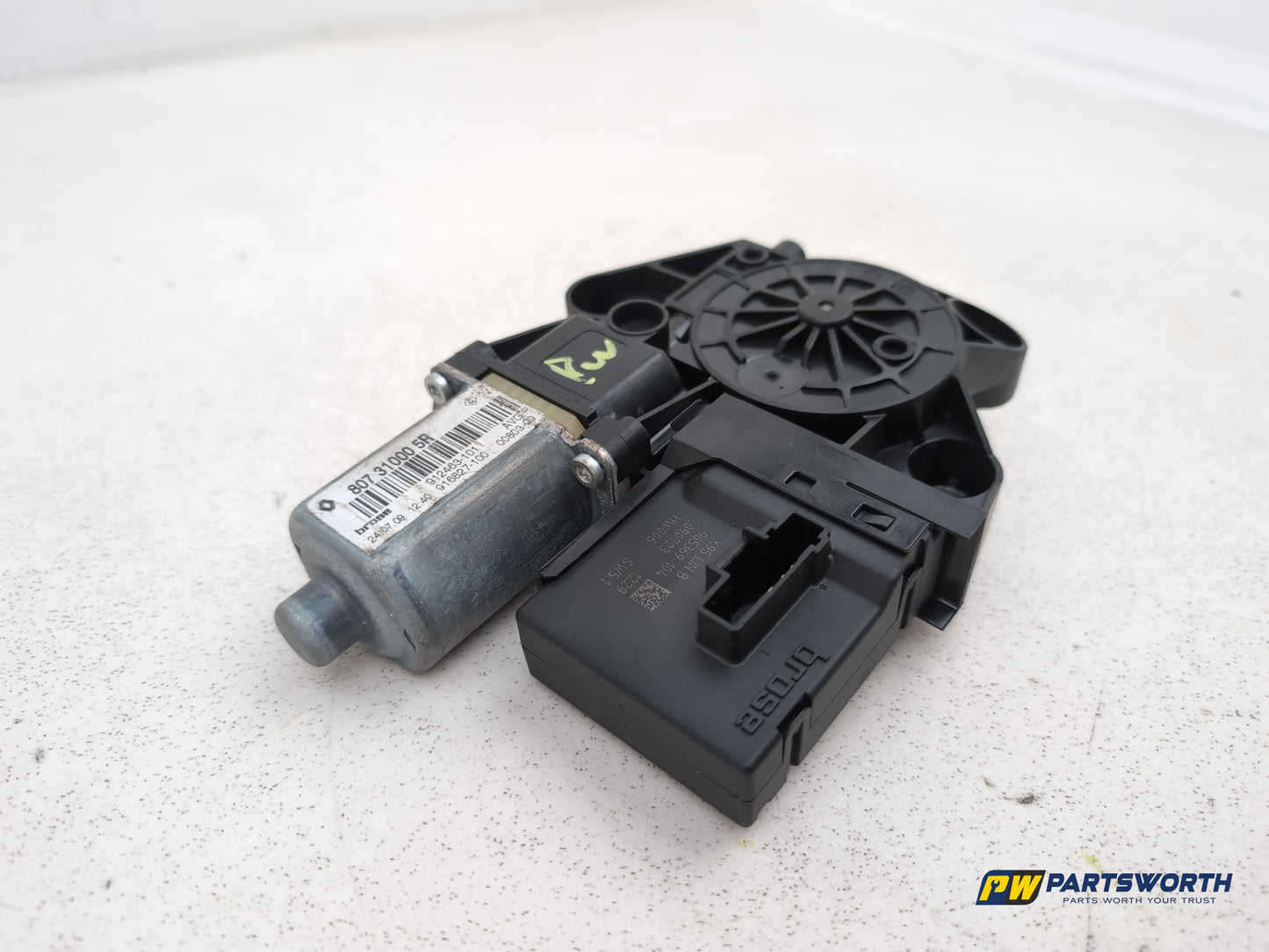 Renault Megane Expression Vvt 110 Left Front Window Motor 0130822479 2008-2015 - photo 3