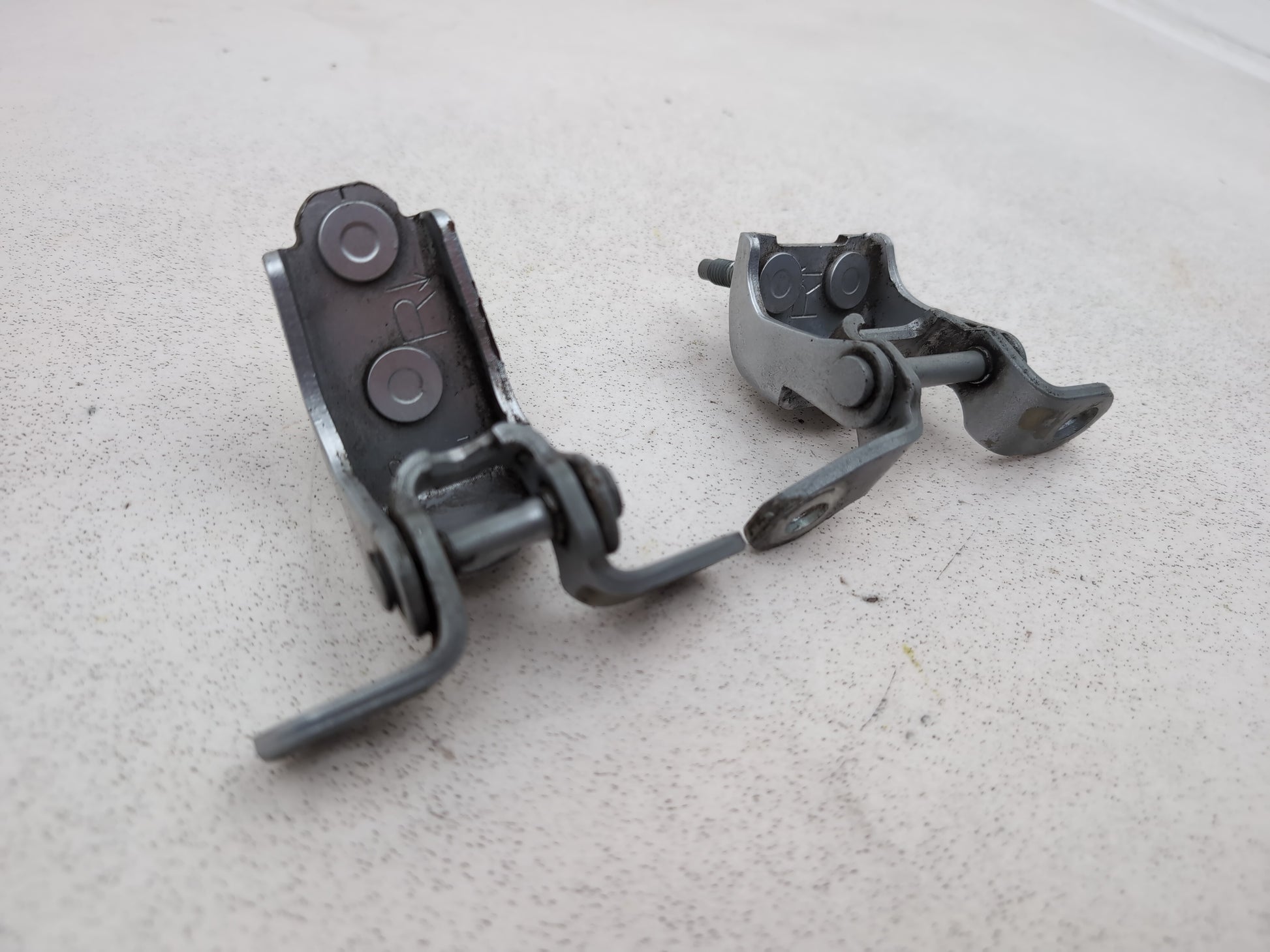 Honda Accord Ex I-Vtec Door Back Right Side Hinge Pair 2008-2012 - photo 3