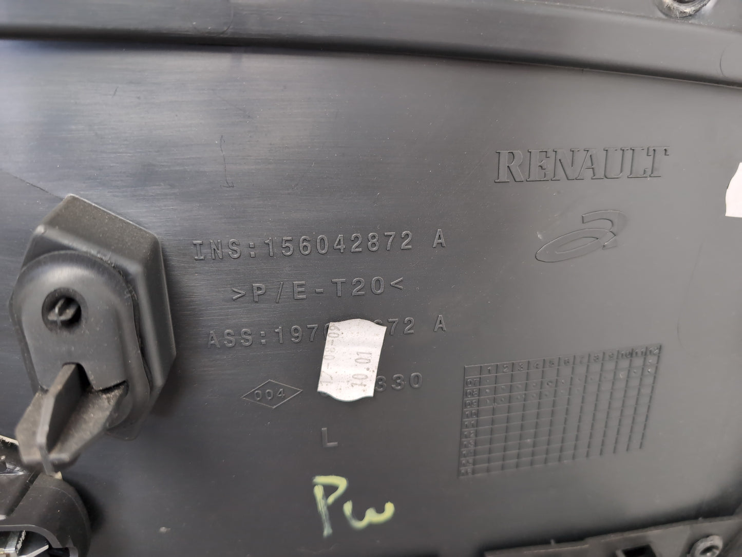 Renault Megane Expression Vvt 110 Rear Left Door Card 2008-2015 - photo 9