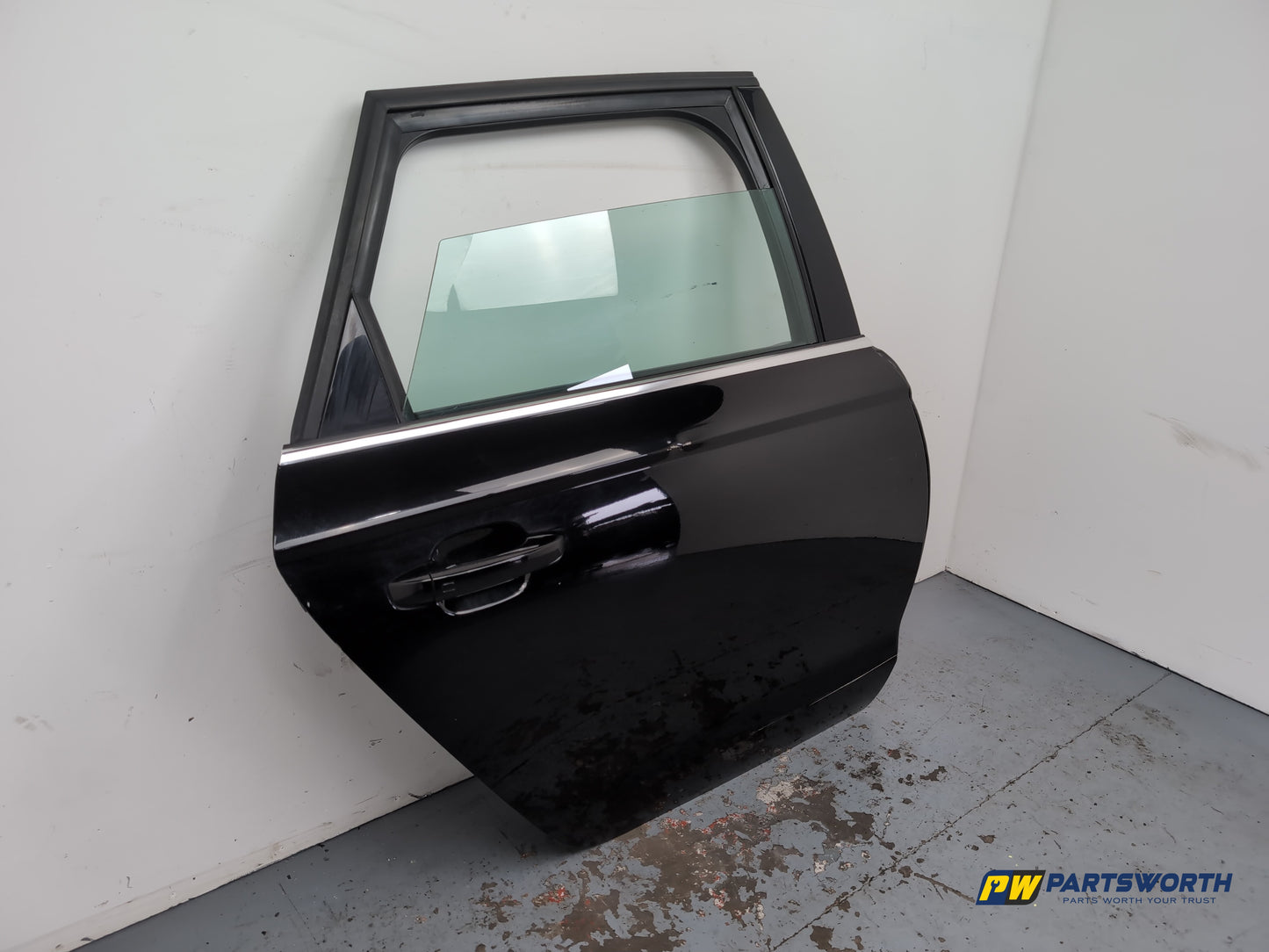 Audi A6 Se Tdi Estate Door Rear Rh Driver Side Black Ly9b 2011-2018 - photo 3