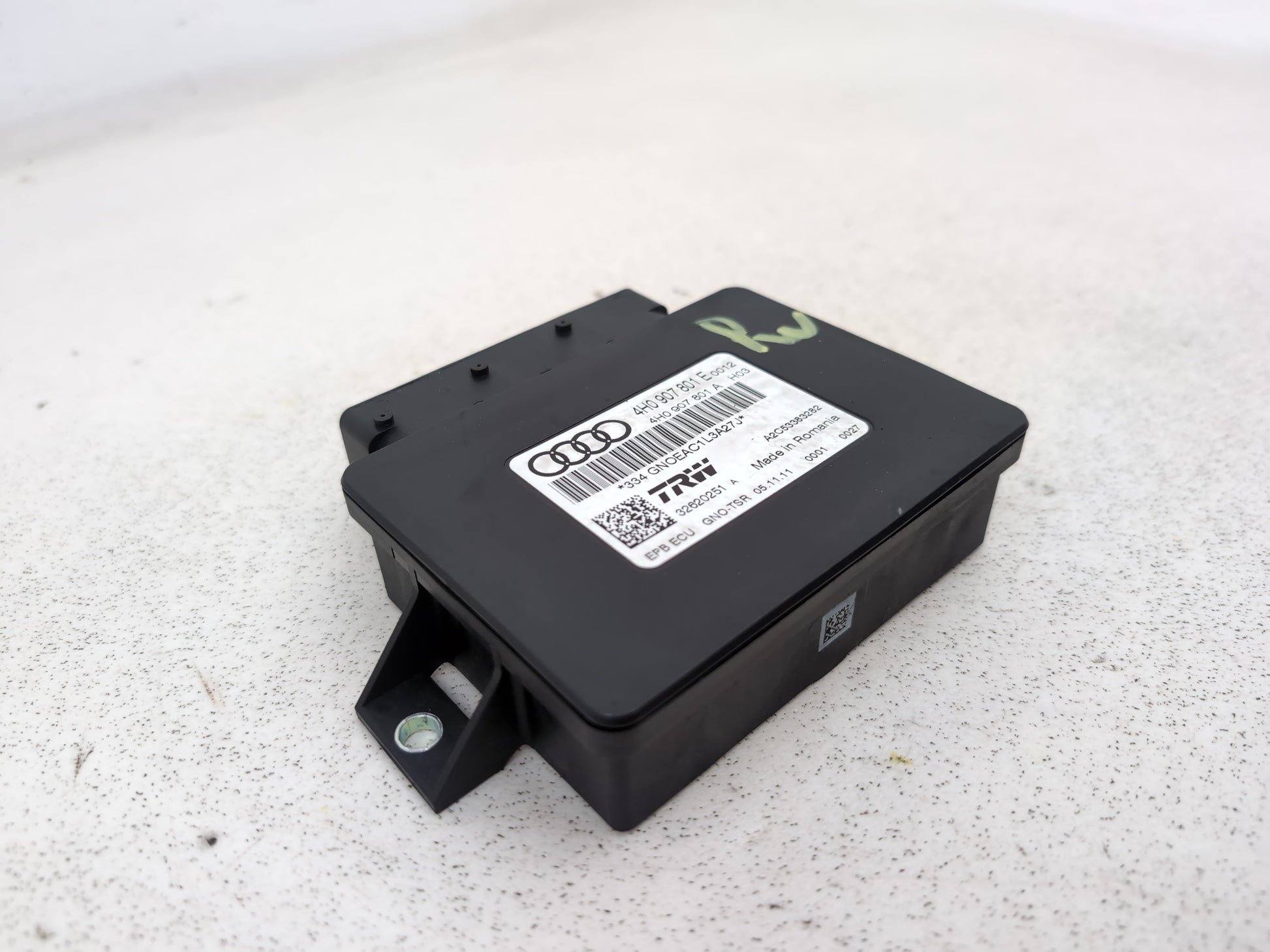 Audi A6 Se Tdi Electric Parking Hand Brake Control Module Ecu 4h0907801e - photo 3
