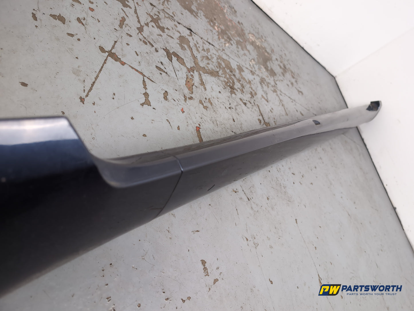 Volkswagen Passat Highline Side Skirt Rh Driver Side Night Blue Metallic Lh5x - photo 3