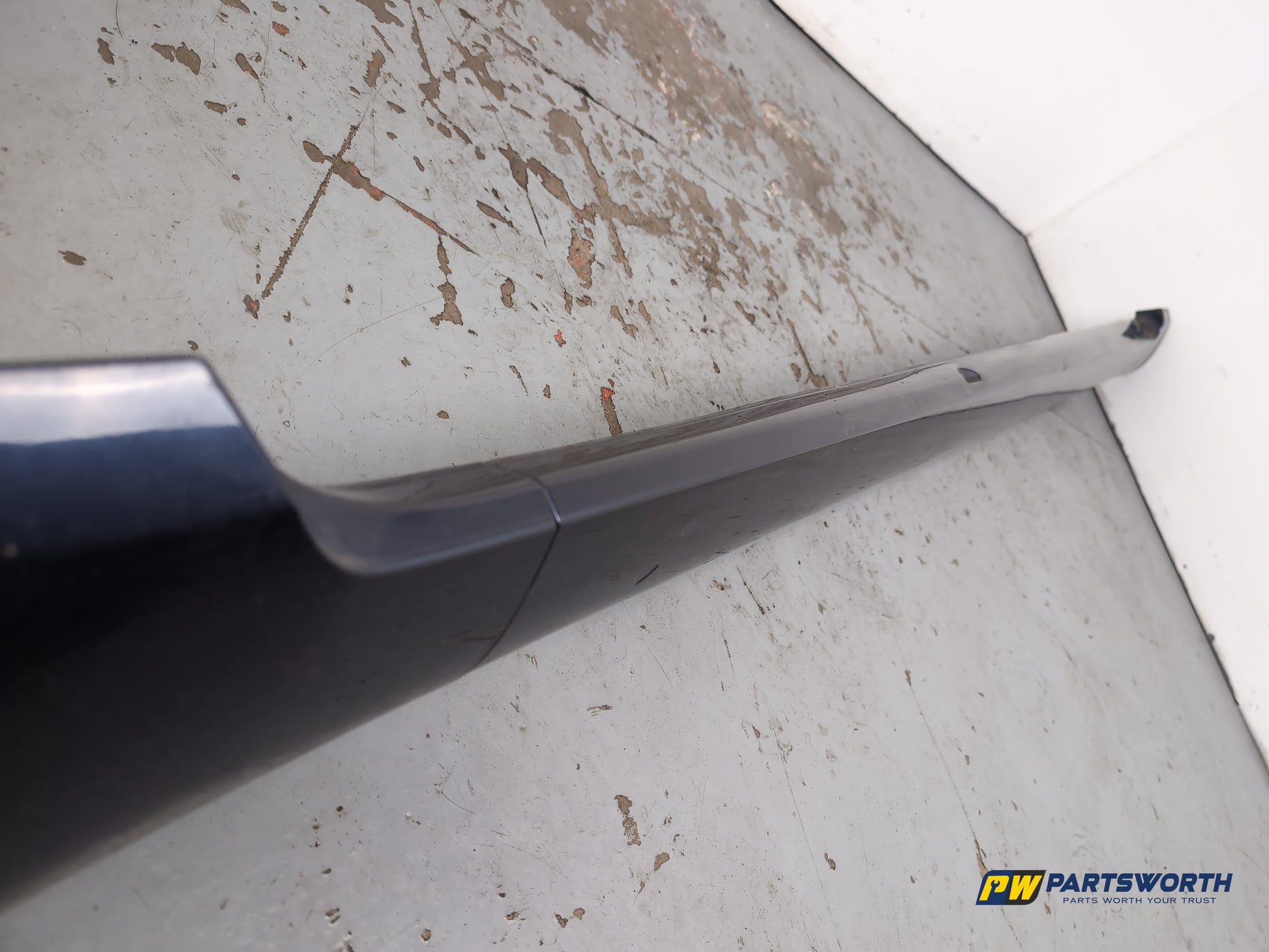 Volkswagen Passat Highline Side Skirt Rh Driver Side Night Blue Metallic Lh5x - photo 3