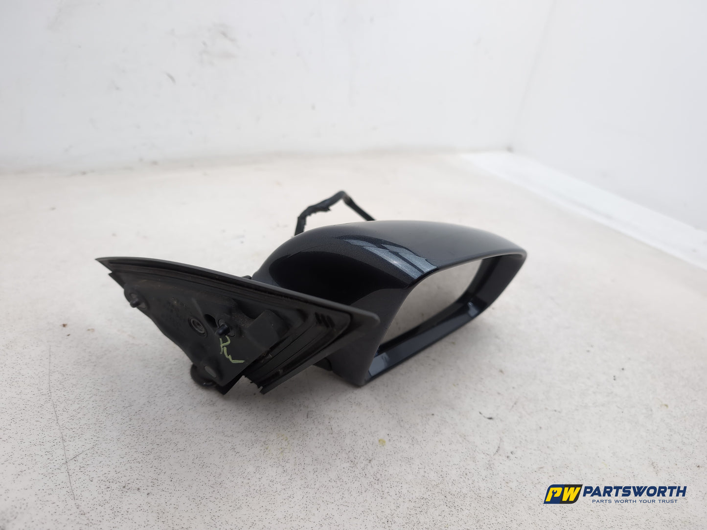 Audi A6 Se Tdi Quattro A Door Mirror Rh Driver Side Oyster Grey Lz7q 2005-2008 - photo 3