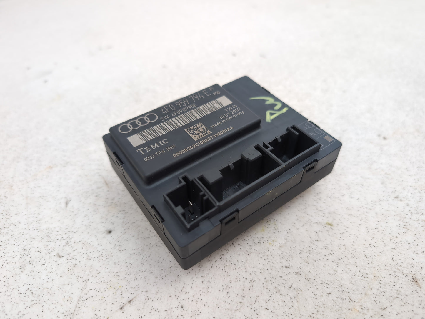 Audi A6 Se Tdi Quattro Rear Right Drivers Side Door Control Module 4e0959794e - photo 3