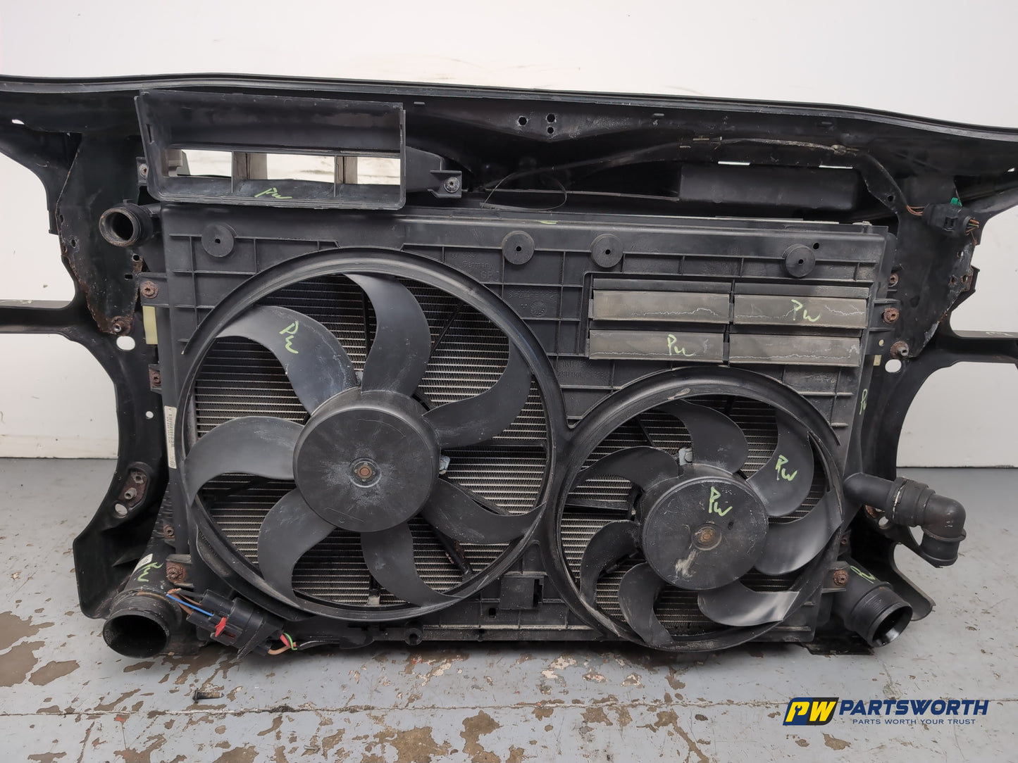 Volkswagen Passat Highline Tdi Radiator Pack Slam Panel 2010-2014 - photo 9