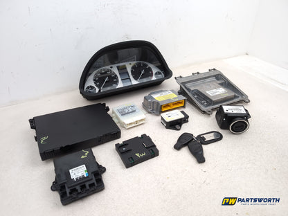 Mercedes-Benz B160 Sport Cvt Engine Ecu Kit Complete A0024463140 2009-2011 - photo 3
