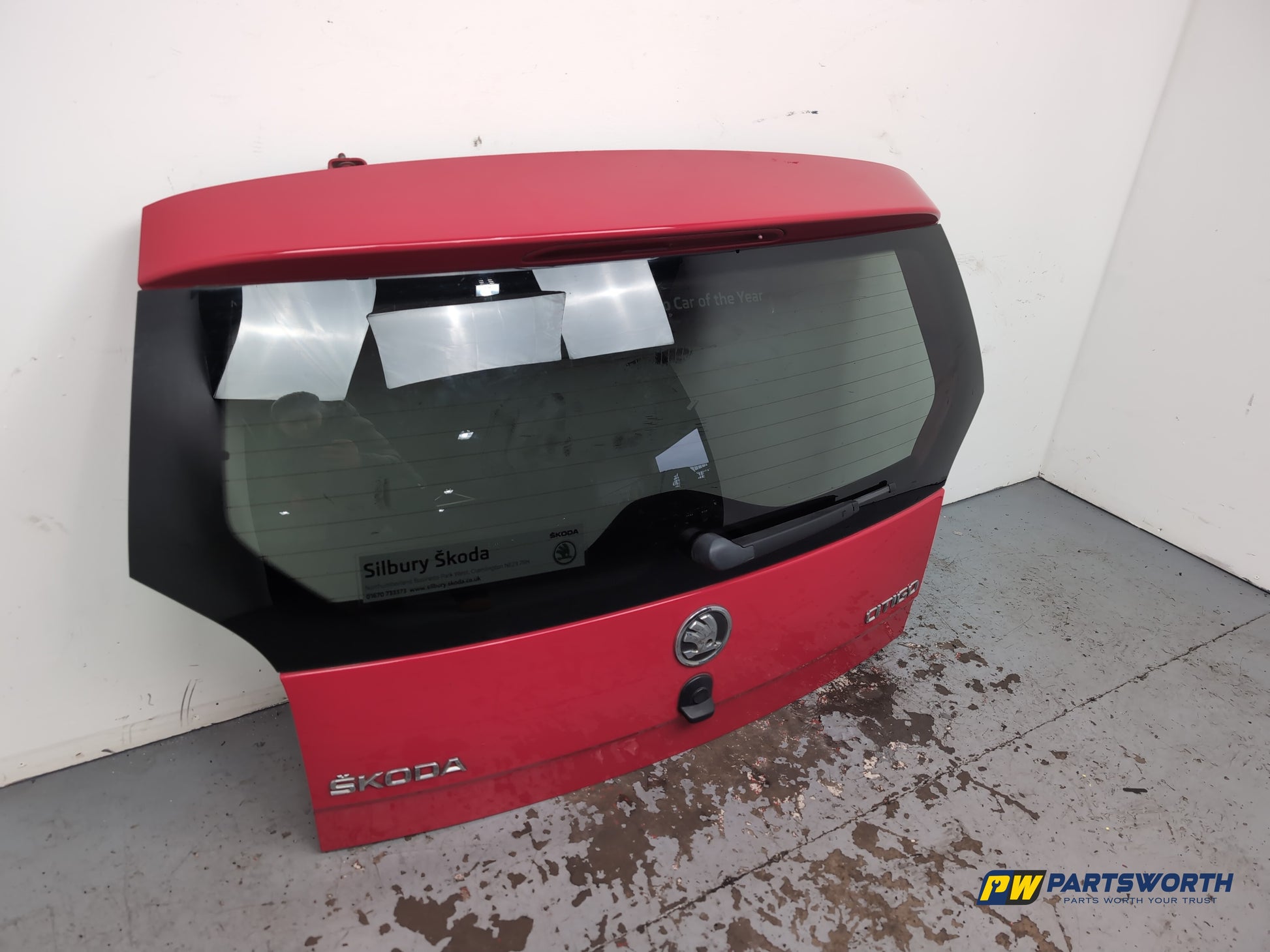 Skoda Citigo Se 12v Boot Lid Red Ly3d 2012-2020 - photo 3