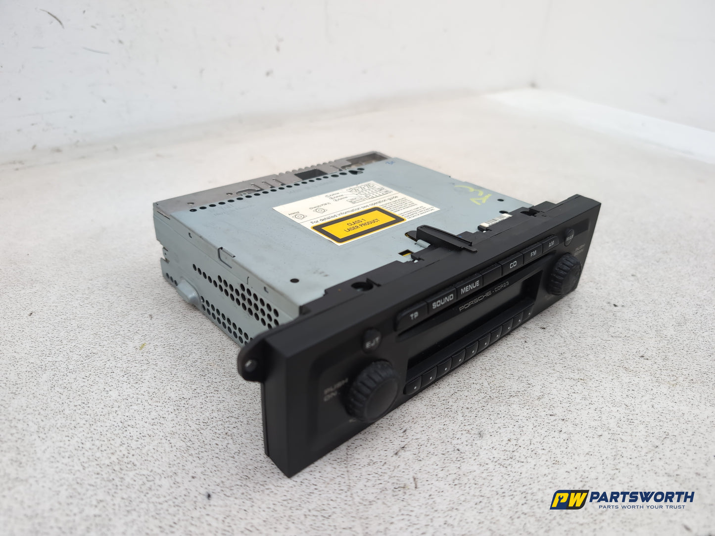 Porsche Cayenne Tiptronic S Radio Radio Cd Player Head Unit 7l5035186 2003-2010 - photo 3