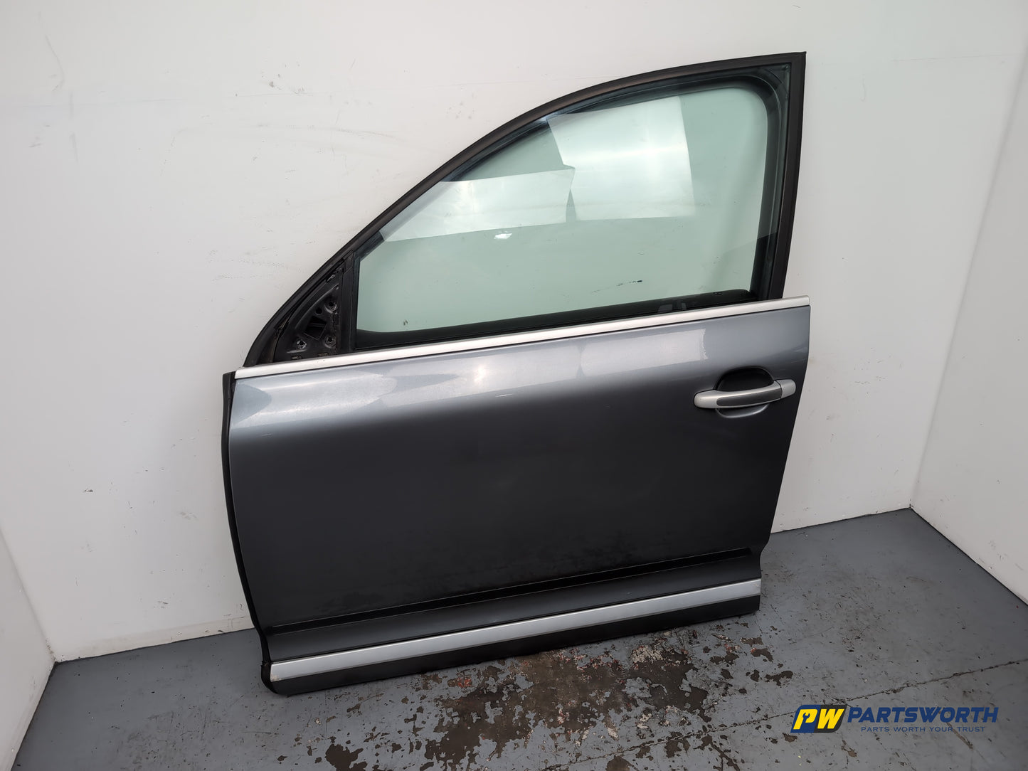 Porsche Cayenne E1 Door Front Lh Passenger Side Silver Ld7z 2003-2010 - photo 3