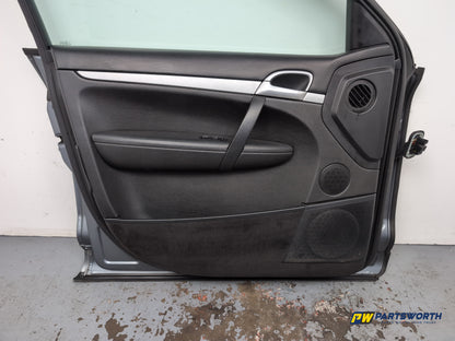 Porsche Cayenne E1 Door Front Lh Passenger Side Silver Ld7z 2003-2010 - photo 9
