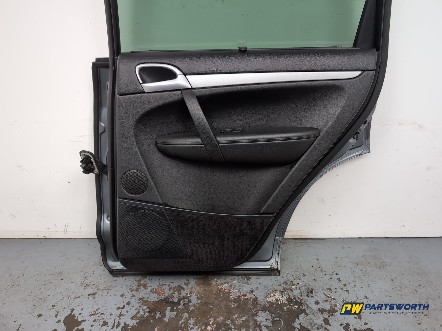 Porsche Cayenne Tiptronic S Door Rear Rh Driver Side Silver Ld7z 2003-2010 - photo 9