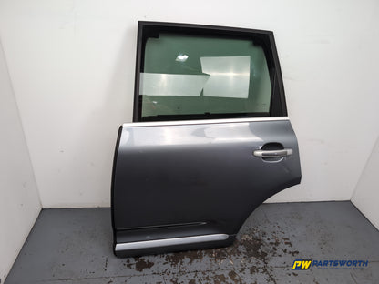 Porsche Cayenne Tiptronic S Door Rear Lh Passenger Side Silver Ld7z 2003-2010 - photo 3